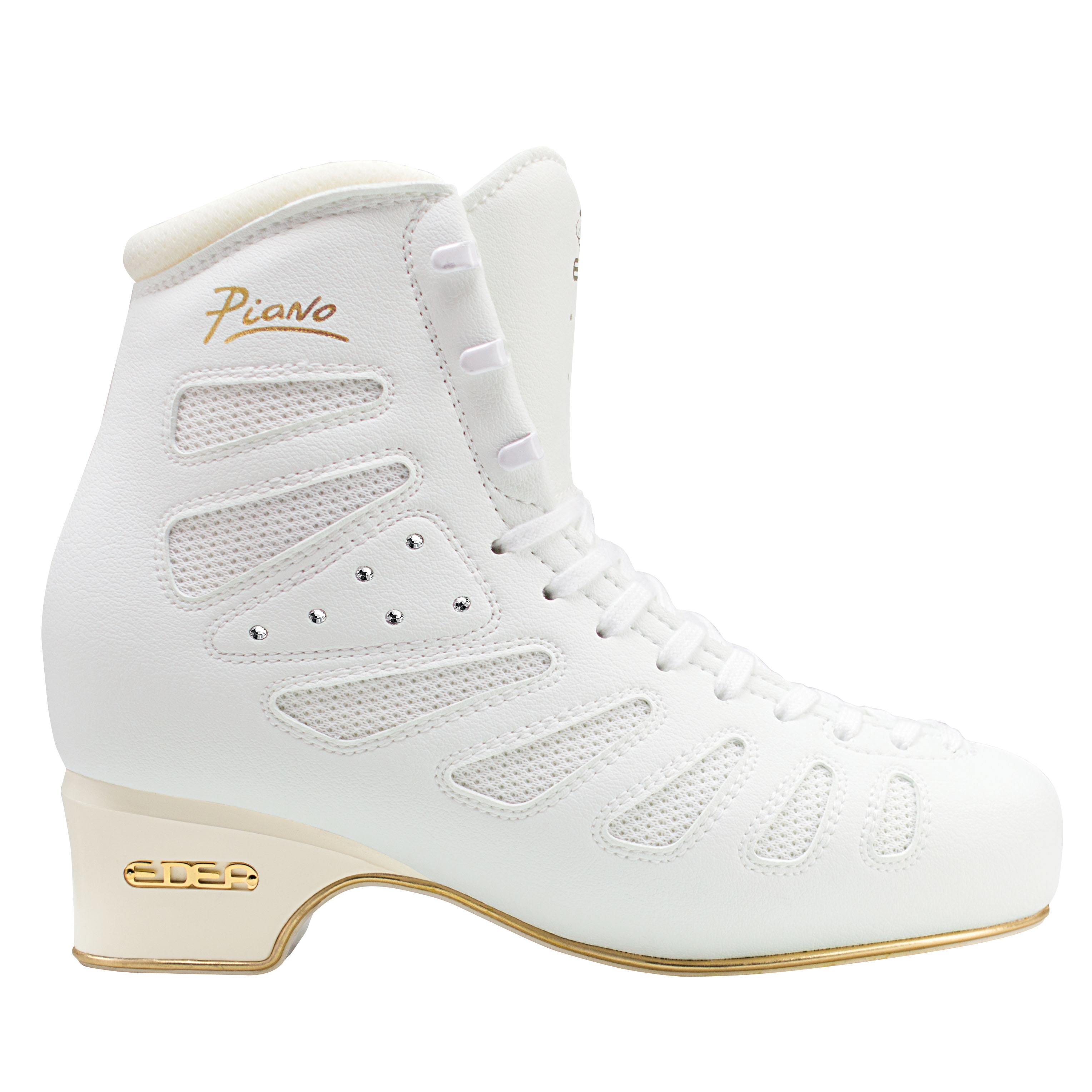 Фигурные ботинки Edea Piano (Белые)