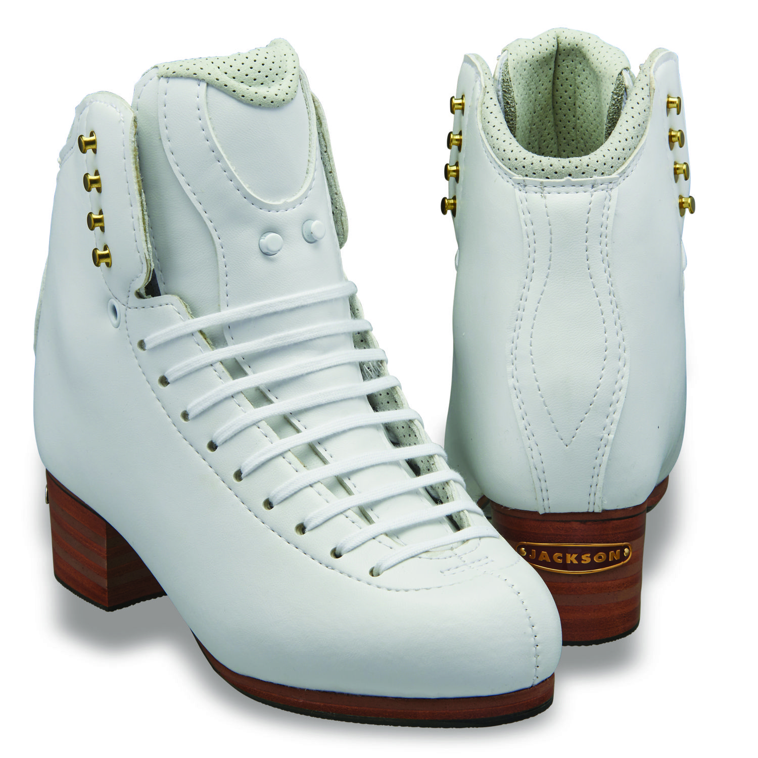 Фигурные ботинки JACKSON Elite  DJ5200 (Белые)