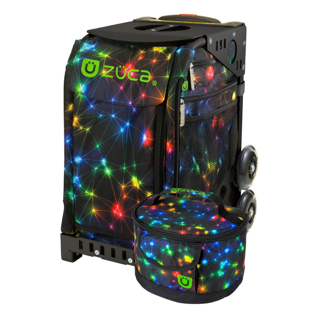 Сумка ZUCA (Neon Spark) + черная рама + ланчбокс