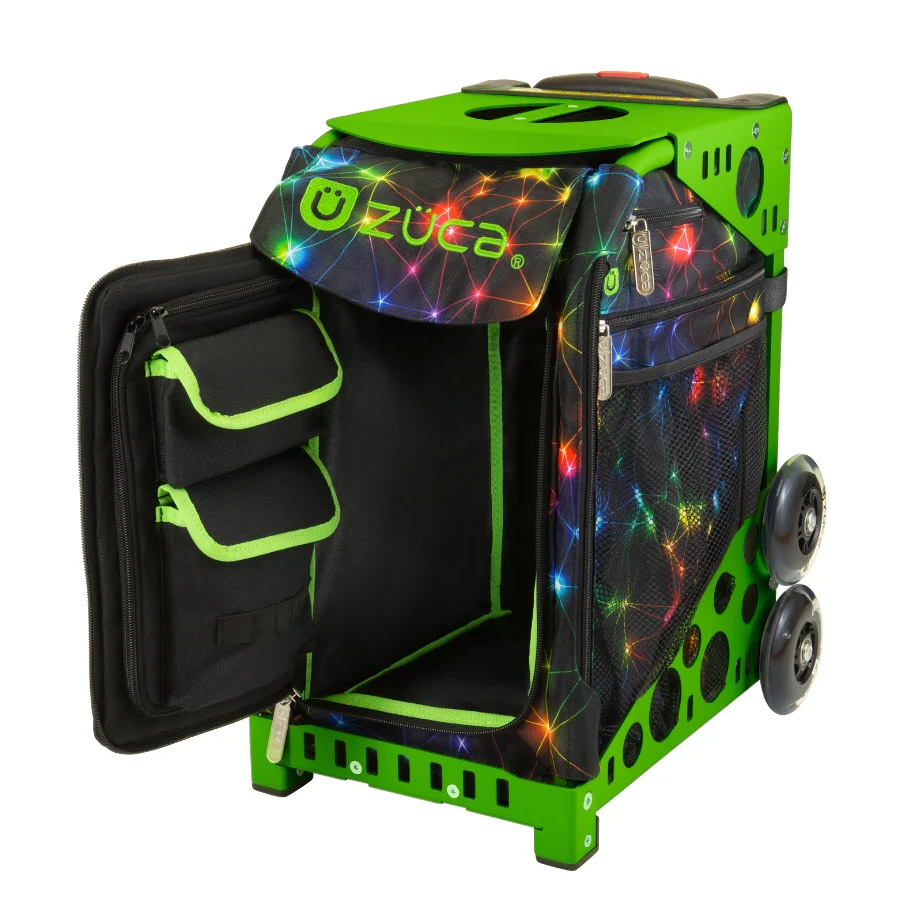 Сумка ZUCA (Neon Spark) +зеленая рама + ланчбокс