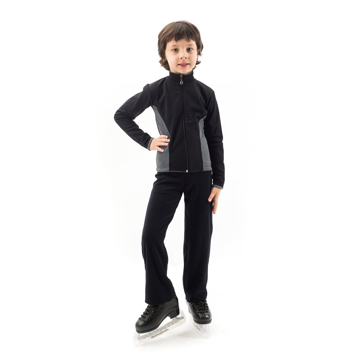 Тренировочный костюм для мальчиков Модель «Формула» (с серым)