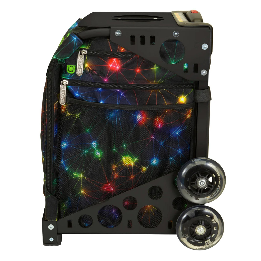 Сумка ZUCA (Neon Spark) + черная рама + ланчбокс