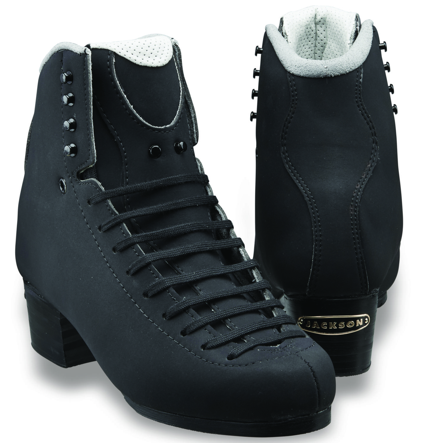Фигурные ботинки JACKSON Elite  DJ5252 (чёрные)